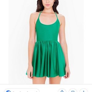 American Apparel Nylon Tricot Figure Skater Dress